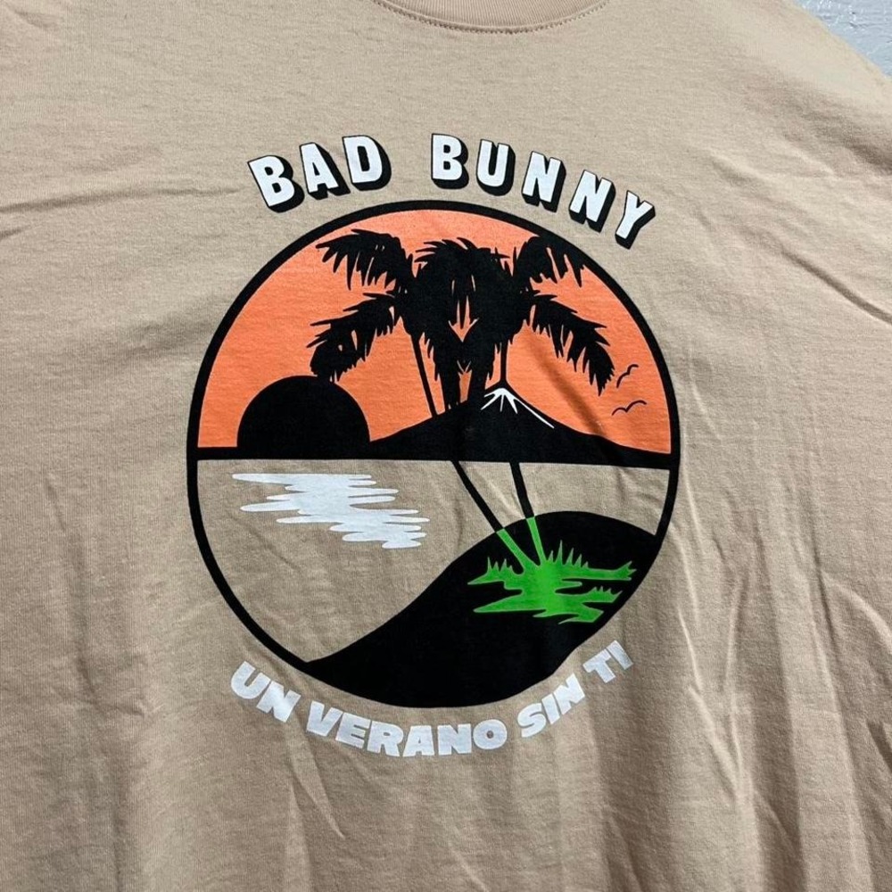Bad bunny large tshirt